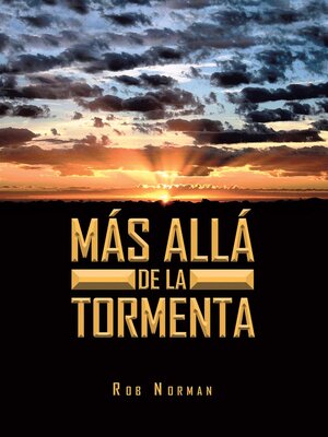 cover image of MÁS ALLÁ TORMENTA